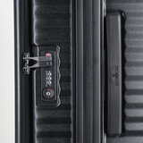エコーラック セレストラ フロントオープンスーツケース 機内持ち込みサイズ 20インチ 38L ブラック