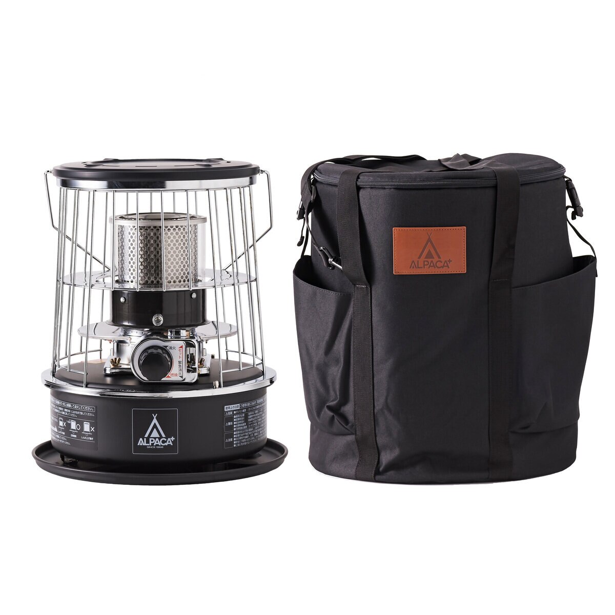 アルパカ プラス ストーブ 専用バッグ付き TS-77NC WITH BAG ブラック