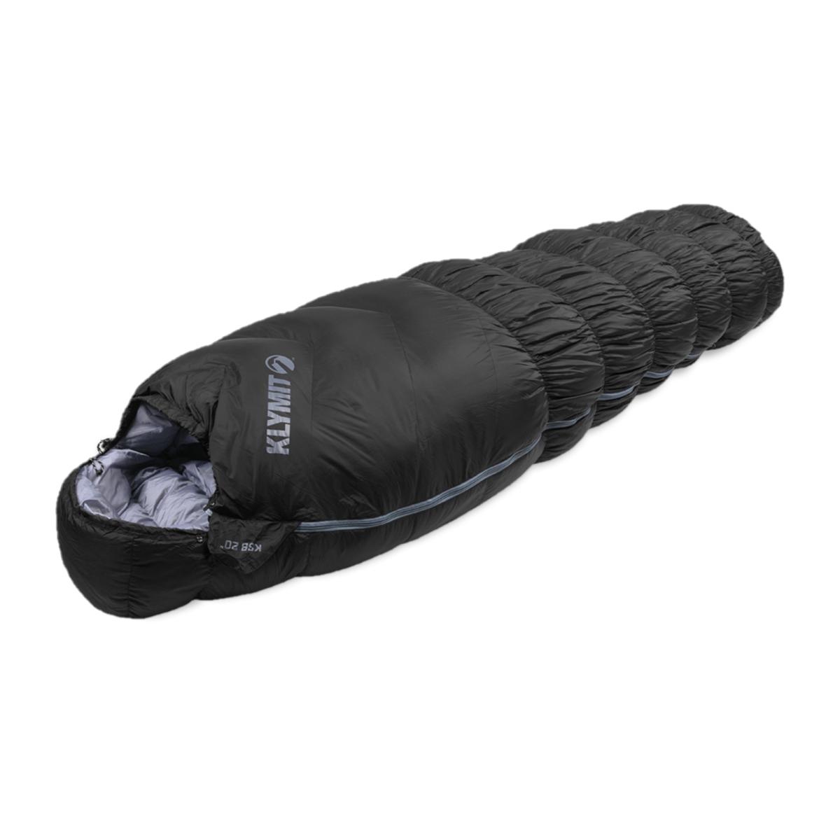 クライミット KSB20 ダウン寝袋　最低使用温度－6.6℃　ブラック