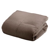 羽毛合い掛け布団 ナチュラルグースダウン95% シングル ブラウン 羽毛合い掛け布団 ナチュラルグースダウン95% シングル ブラウン