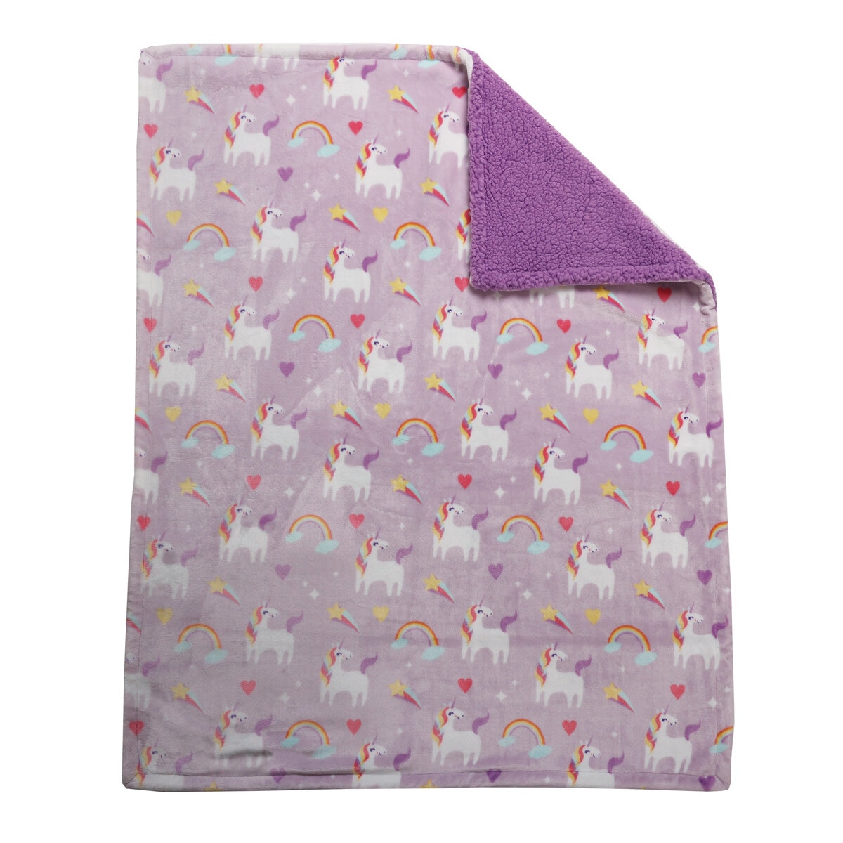 Sherpa ベビーブランケット 88x114cm ユニコーン | Costco Japan