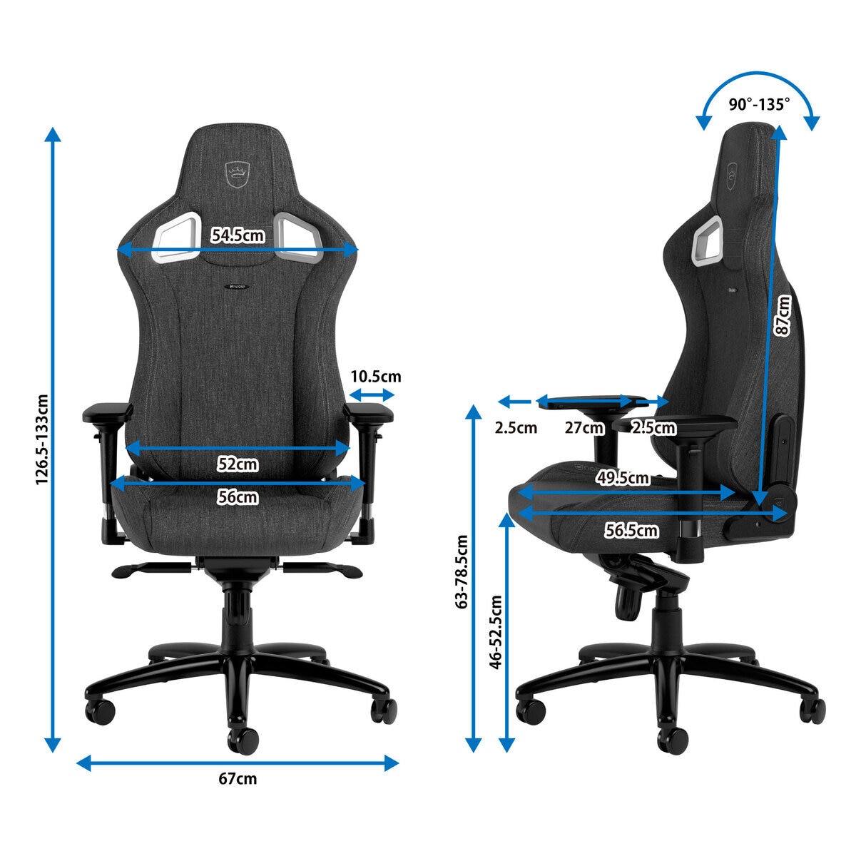 noblechairs ゲーミングチェア EPIC TX PGW-NB-EGC-007