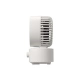 RHYTHM 卓上ファン Silky Wind Mini 9ZF038RH08 ライトグレー