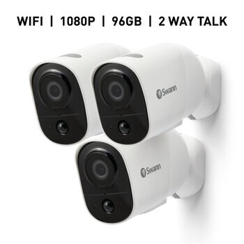 Swann Xtreem セキュリティ WiFi接続 カメラ3台セット