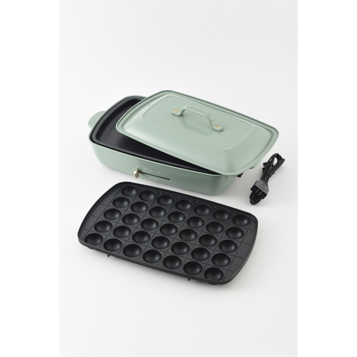 BRUNO コンパクトホットプレート グランデ グロリアスグリーン　BOE026 楽天市場】【全品10倍☆7/26(土)2時迄】ブルーノ ホットプレート