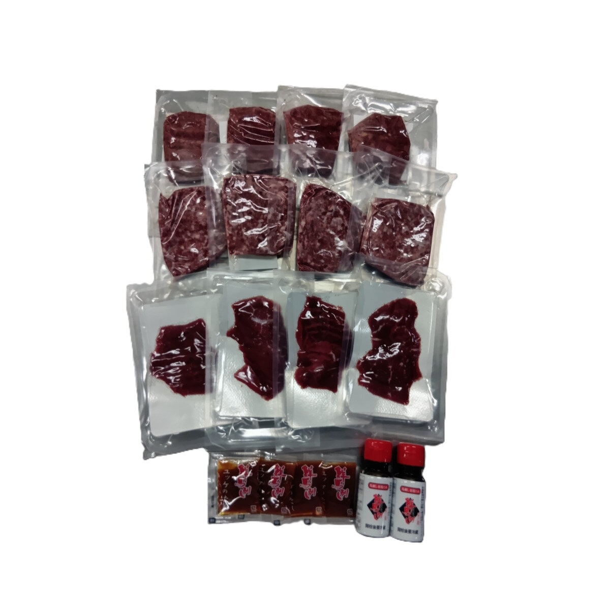 【冷凍】厳選馬刺し 3種セット 660g