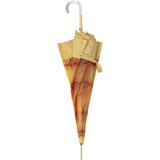 assa 雨傘長傘 CAL60 お菓子 透明 イエロー / ビスケット RL841