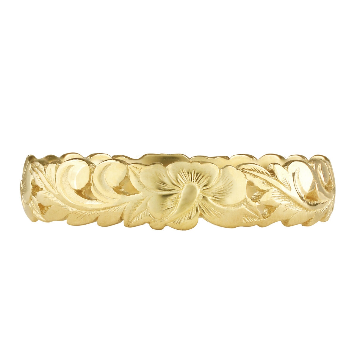 14K ハイビスカス リング