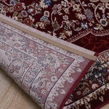 ウィルトン織りマット ベルミラ 50 x 80cm ワイン ウィルトン織りマット ベルミラ 50 x 80cm ワイン