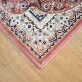 ウィルトン織りマット ロザリオ 70 x 120cm ローズ