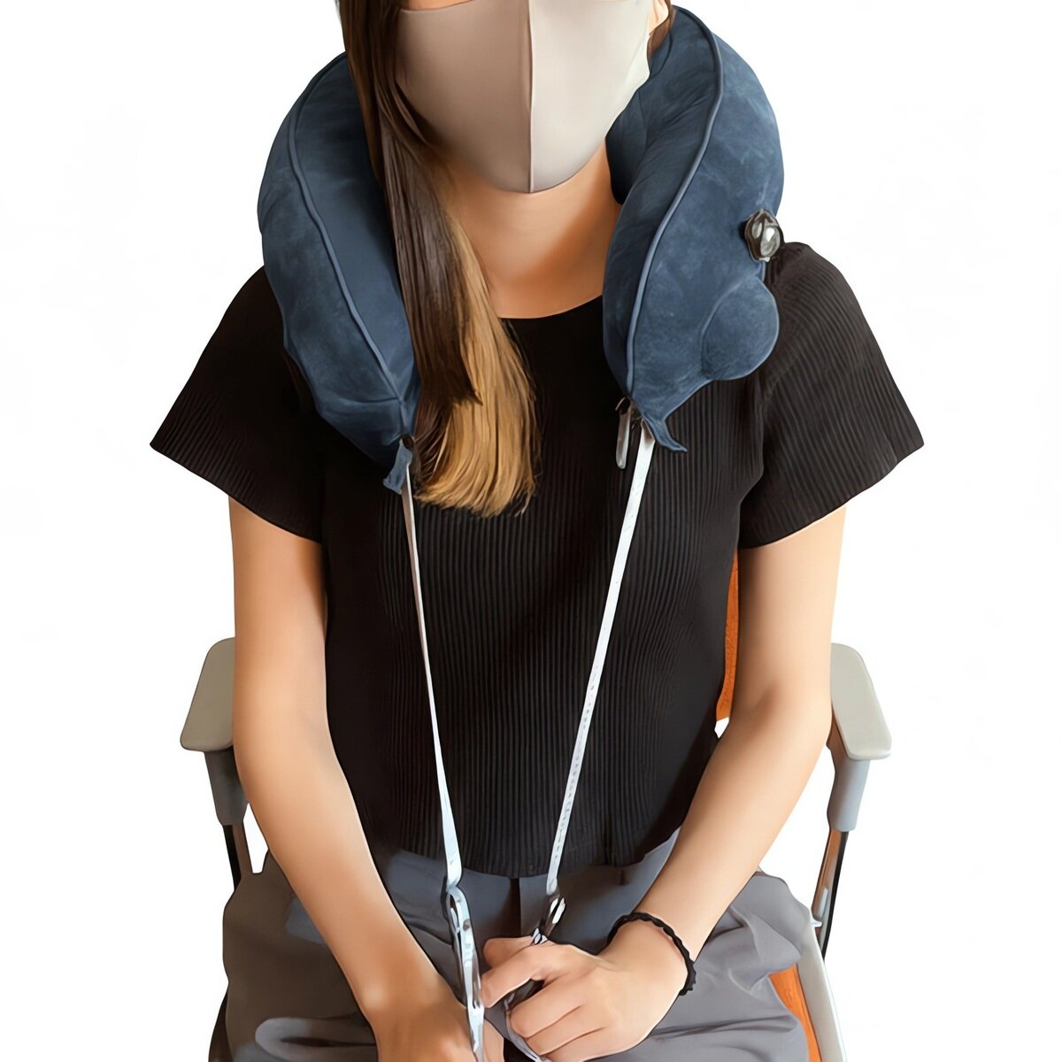 メテックス 電動ネック＆ボディリラクサー RELAAAX®リラ～～クス ブルーグレー