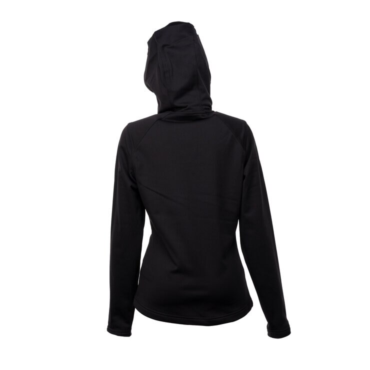 ザ・ノース・フェイス レディース フルジップ フーディー Tech Mezzaluna TNF ブラック XL