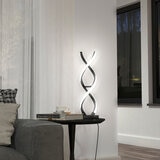 SWIRL TABLE LAMP (BLACK)