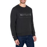 カークランドシグネチャー ユニセックス ロゴ クルーネック ブラック L/XL