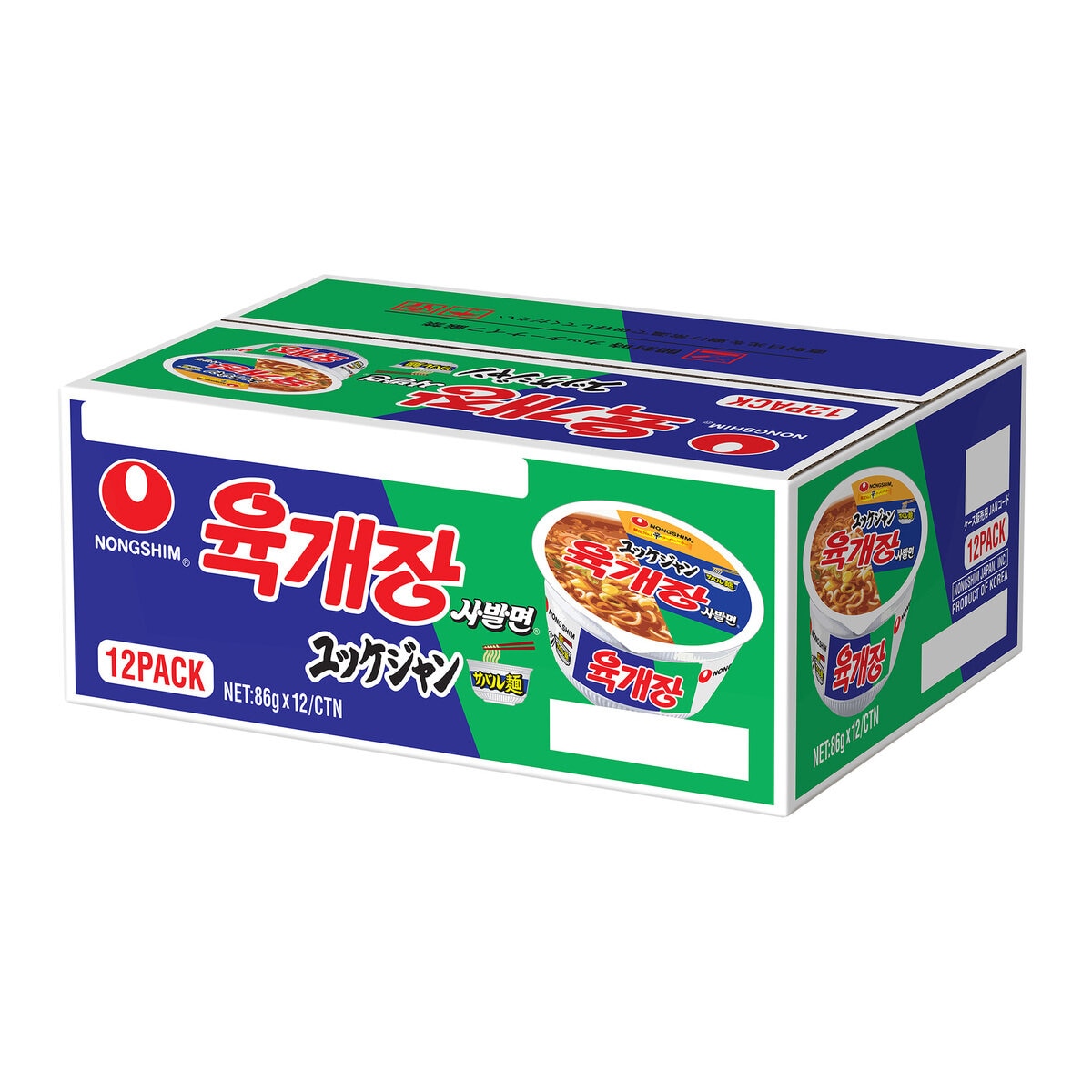 ユッケジャンカップラーメン12個入
