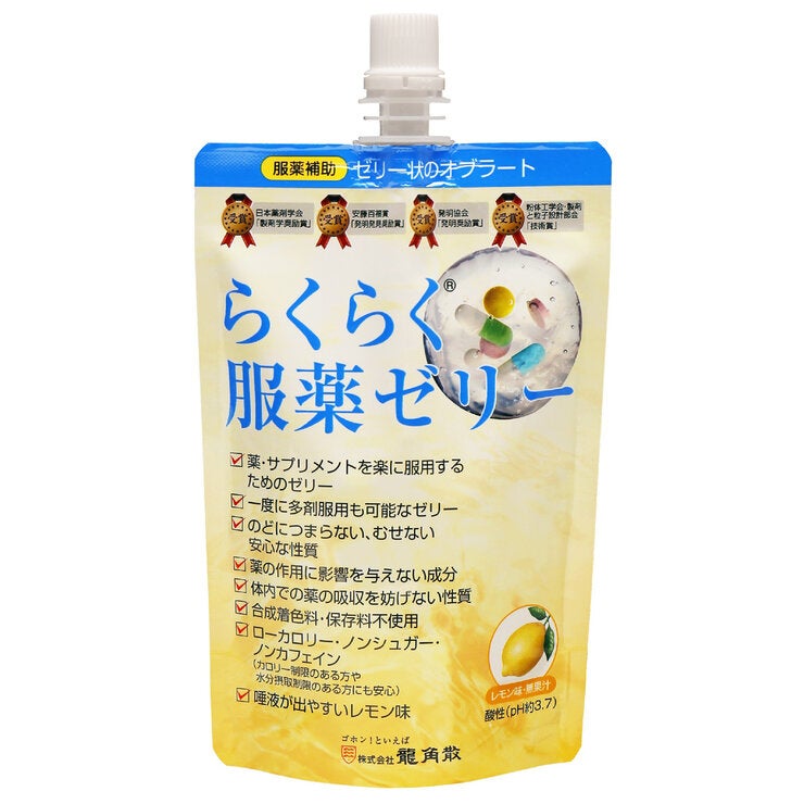 龍角散らくらく服薬ゼリー 200g x 5 本入り 龍角散らくらく服薬ゼリー 200g x 5 本入り