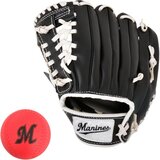 野球グローブ 小学校低学年用 9インチ 左投げ 柔らかいボール付 千葉ロッテマリーンズ