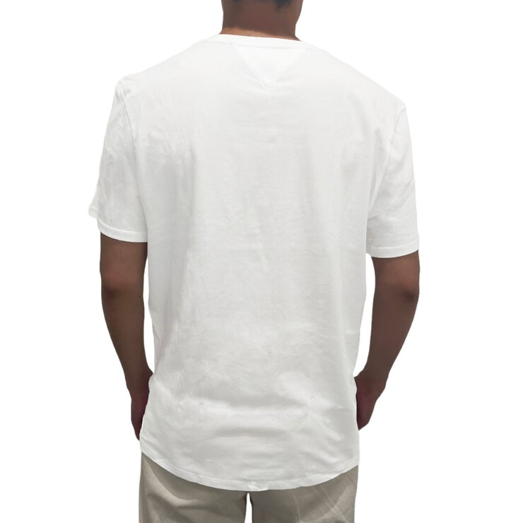 トミー ヒルフィガー メンズ 半袖 Tシャツ ホワイト S トミー ヒルフィガー メンズ 半袖 Tシャツ ホワイト S