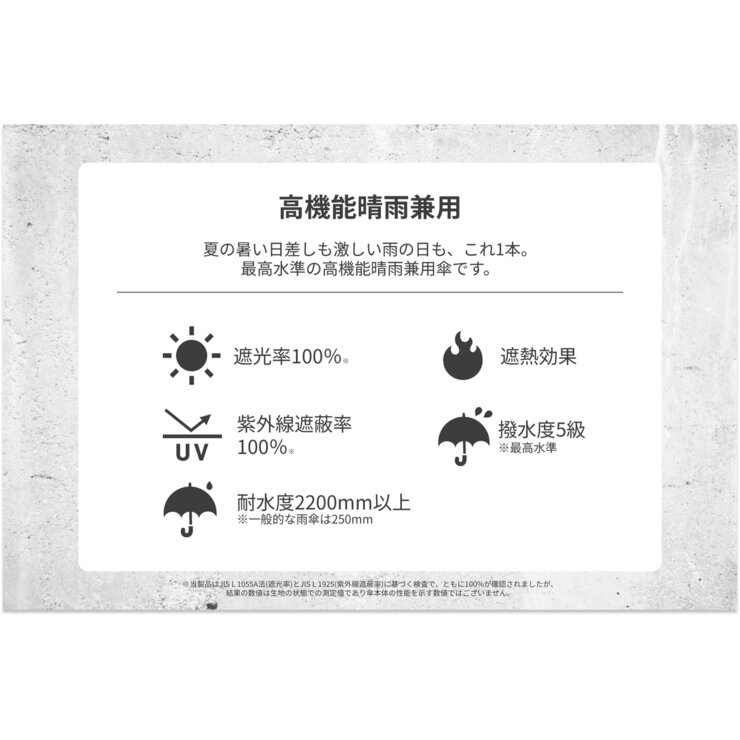 assa 日傘折りたたみ AM58 / ブラック / ウェーブブロック AM762