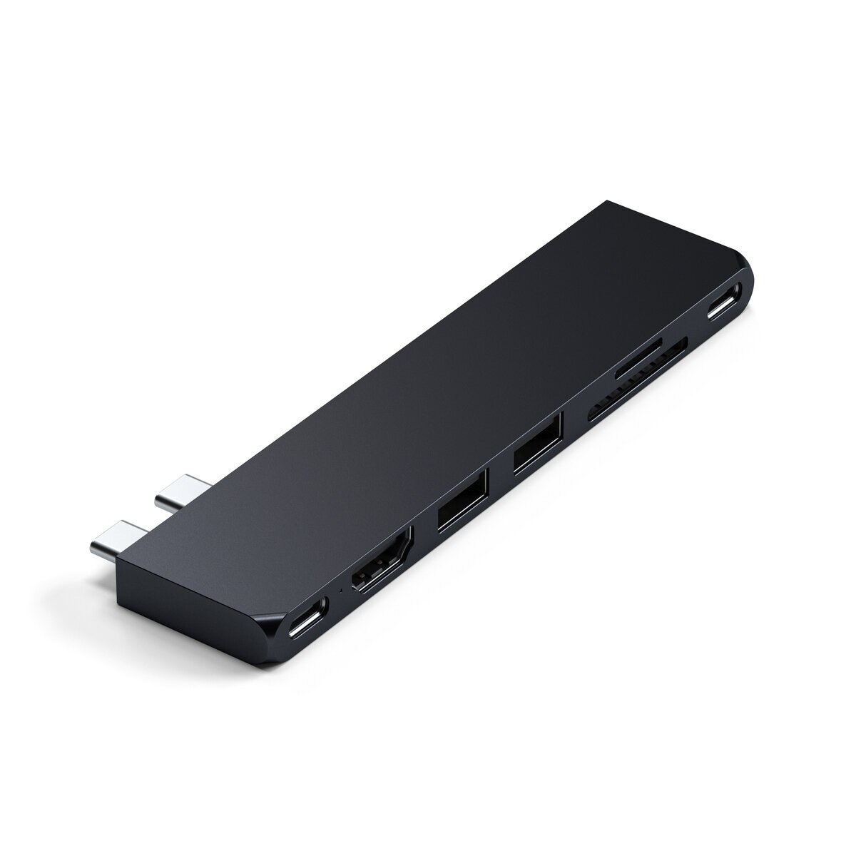 Satechi Macbook 変換アダプタ ドッキングステーション ミッドナイト
