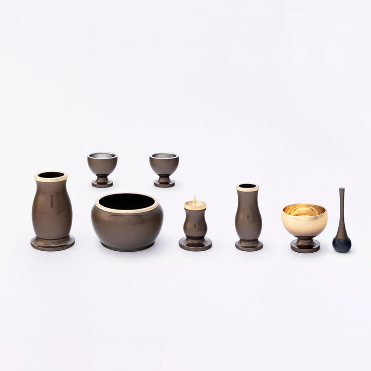 仏具セット 7点セット2.5　りん付