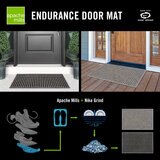 アパッチミルズ エンデュランス高耐久ドアマット Nike Grindリサイクル素材20％使用 60ｘ90ｃｍ