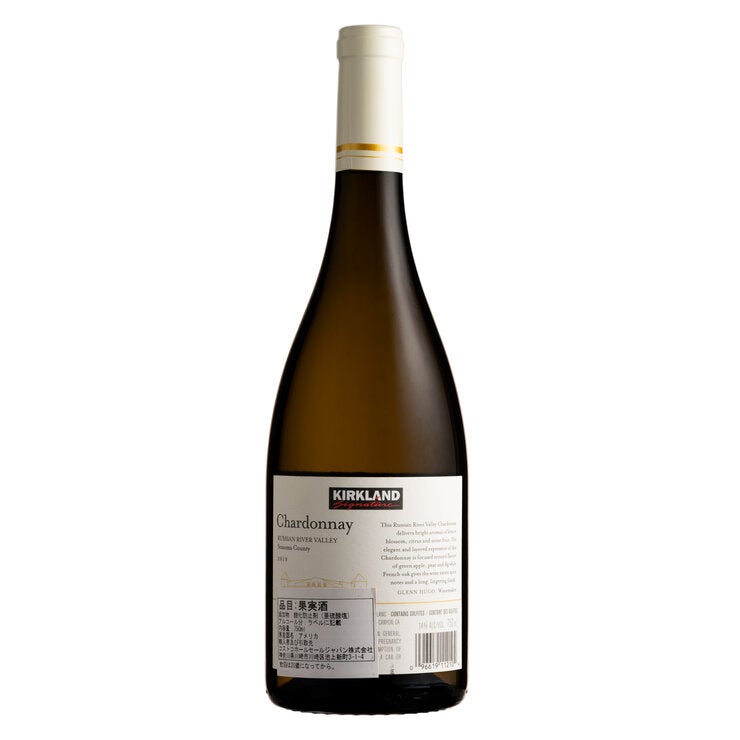 カークランド シグネチャー ロシアン リバー シャルドネ 750 ml カークランド シグネチャー ロシアン リバー シャルドネ 750 ml