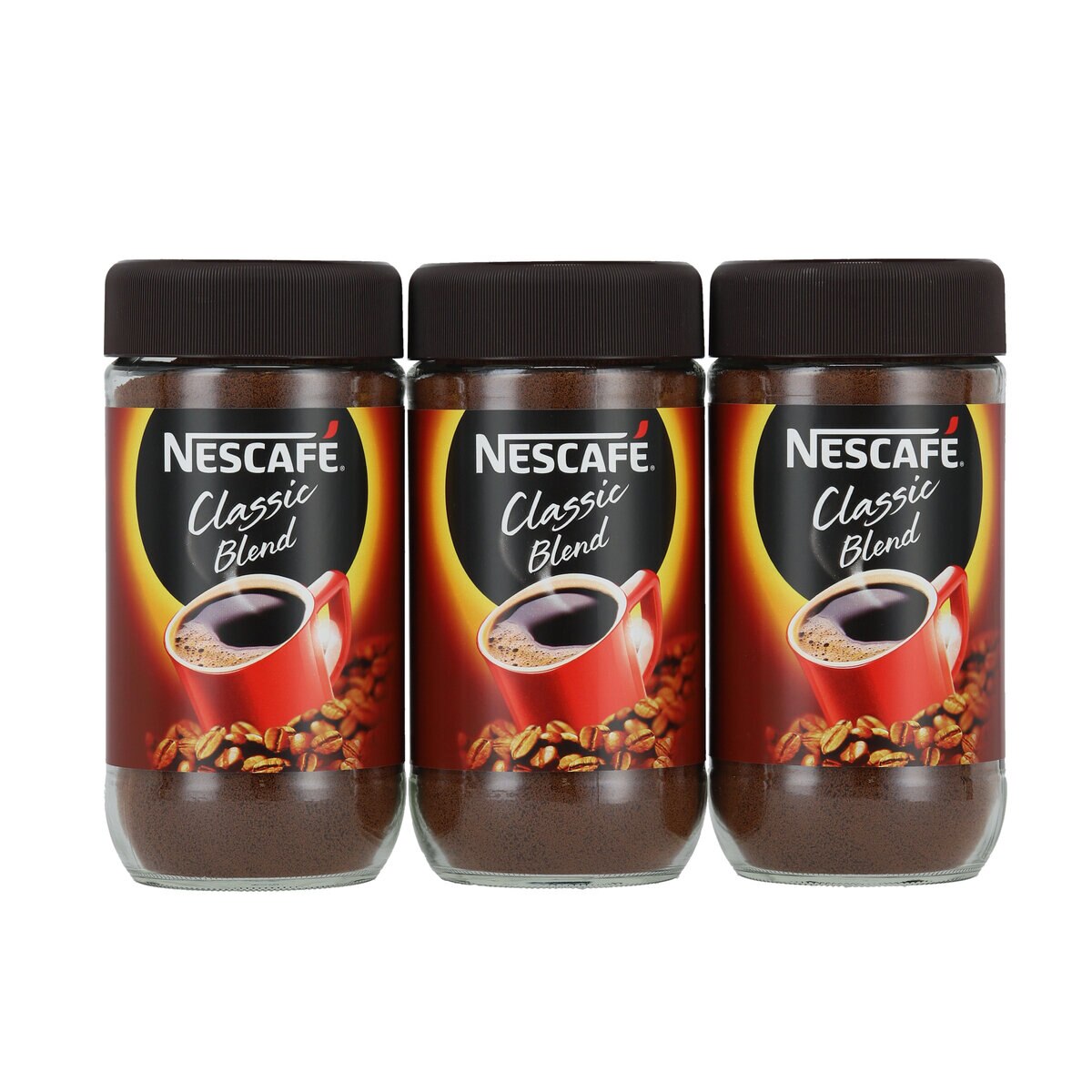 NESTLE NESCAFE CLASSIC INSTANT COFFEE 175g x 3