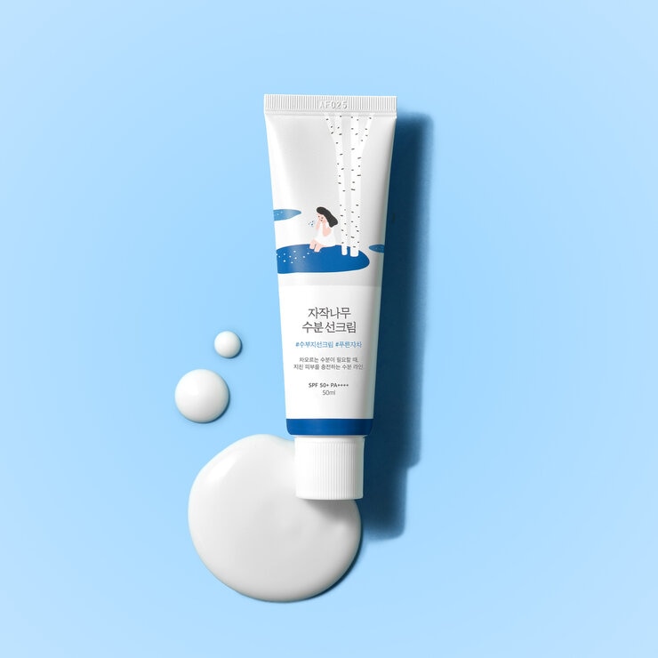 ラウンドラボ シラカバ 水分日焼け止め 50ml x 2 SPF50+PA++++ ラウンドラボ シラカバ 水分日焼け止め 50ml x 2 SPF50+PA++++