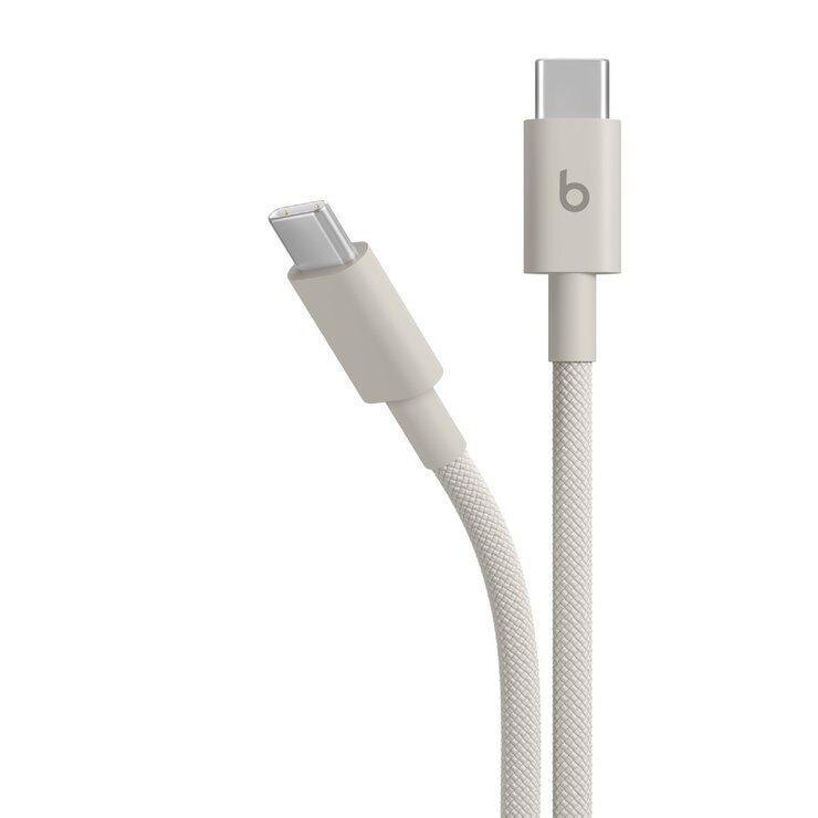 Beats USB-C - USB-C 編み込み式充電ケーブル (1.5m) サージストーン Beats USB-C - USB-C 編み込み式充電ケーブル (1.5m) サージストーン
