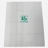サニパック 白半透明ごみ袋 45 L x 150枚