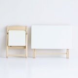 折りたたみ機能付きキッズデスク&チェアセット