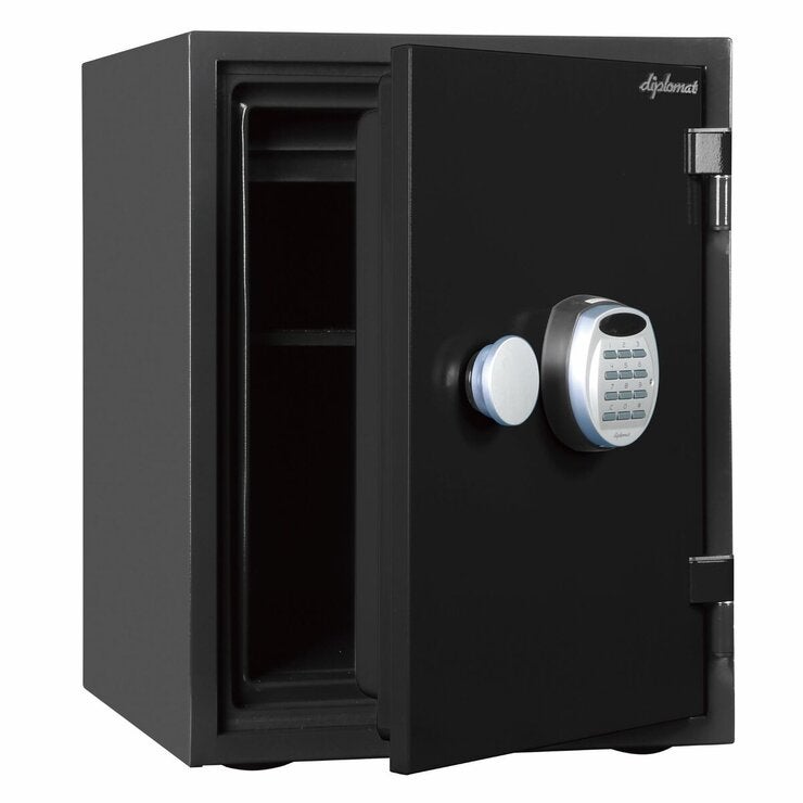 ディプロマット 耐火・耐水デザイン金庫 クリスタルシリーズ 36L A530R3WR