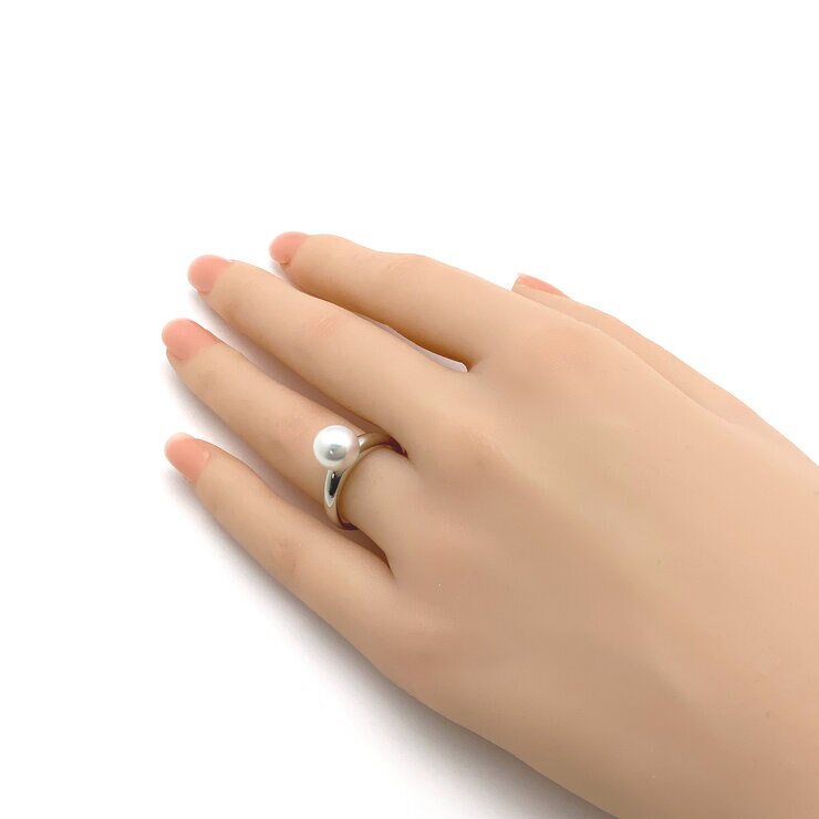 アコヤリング プラチナ900 8mm