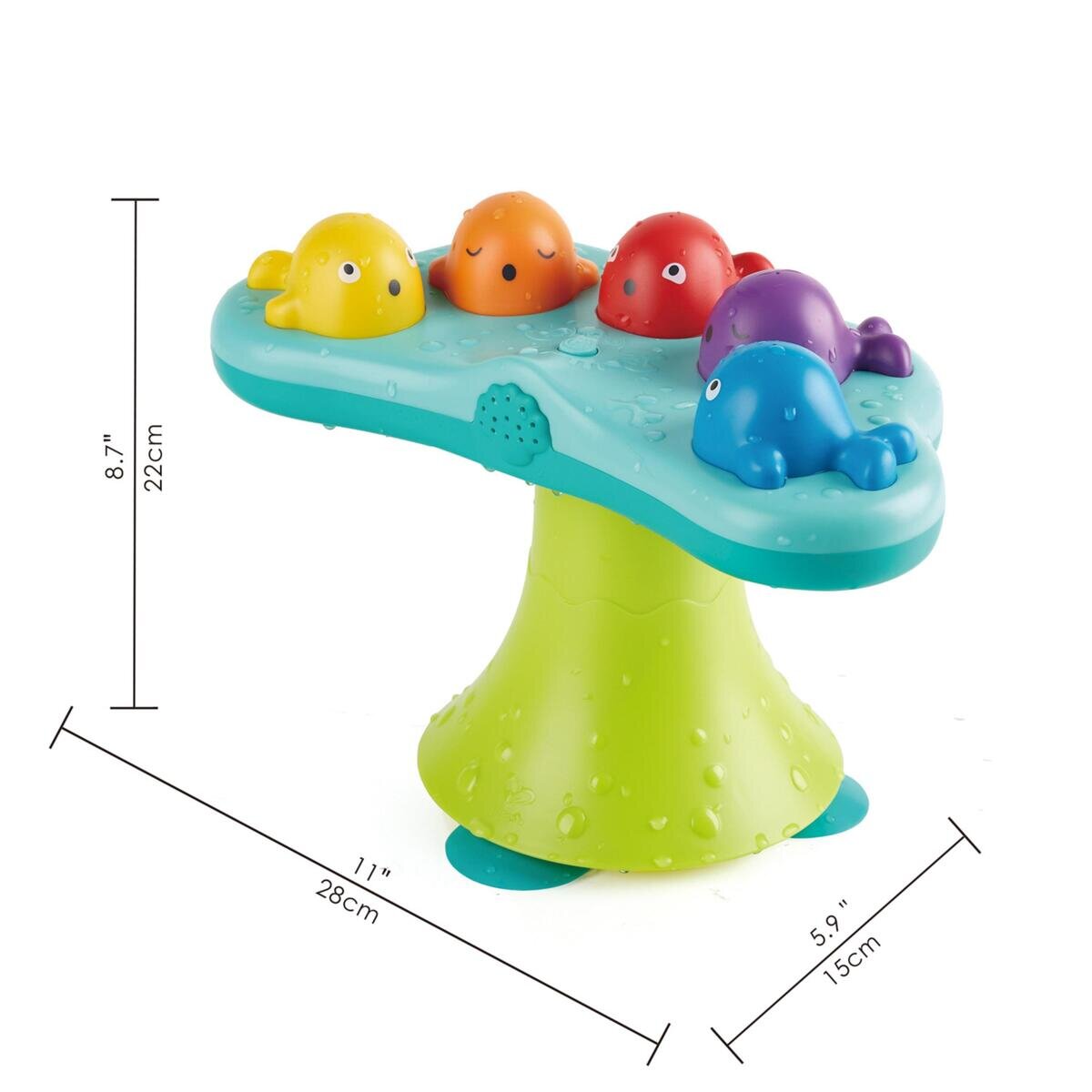 HAPE くじらたちの噴水パーティーとお風呂場セット