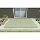 MINO　彩木デッキグラウンドGD　W2000xD900xH54mm フレッシュグリーン LG