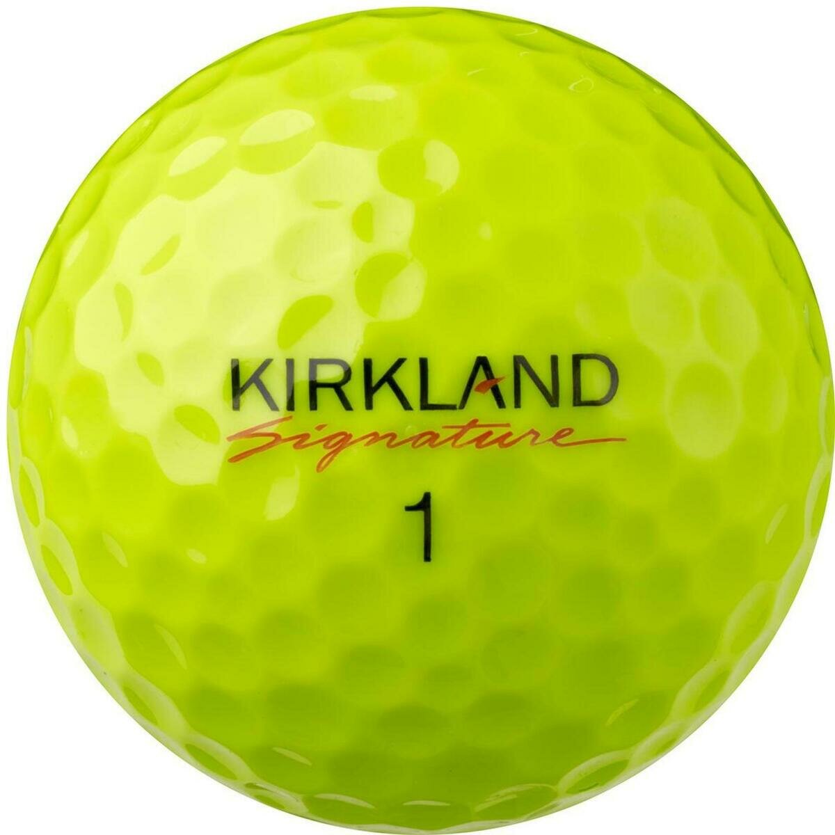 カークランドシグネチャー 3ピースゴルフボール バージョン3.0 イエロー 24個入り
