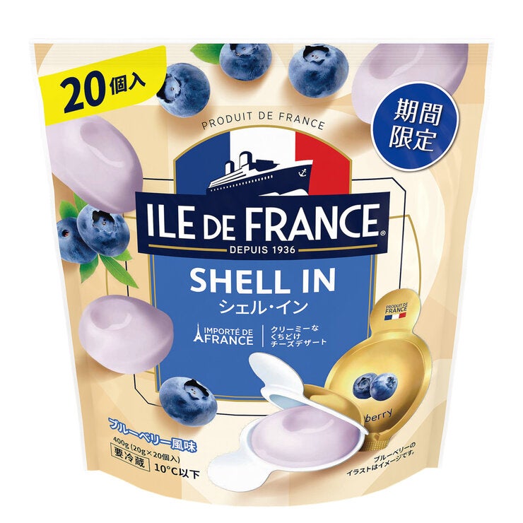 イルドフランス シェルイン ブルーベリー 20個 イルドフランス シェルイン ブルーベリー 20個