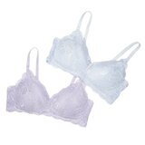 アツギ ワイヤレス レースブラ ライトパープル/スイートラベンダー XL アツギ ワイヤレス レースブラ ライトパープル/スイートラベンダー XL