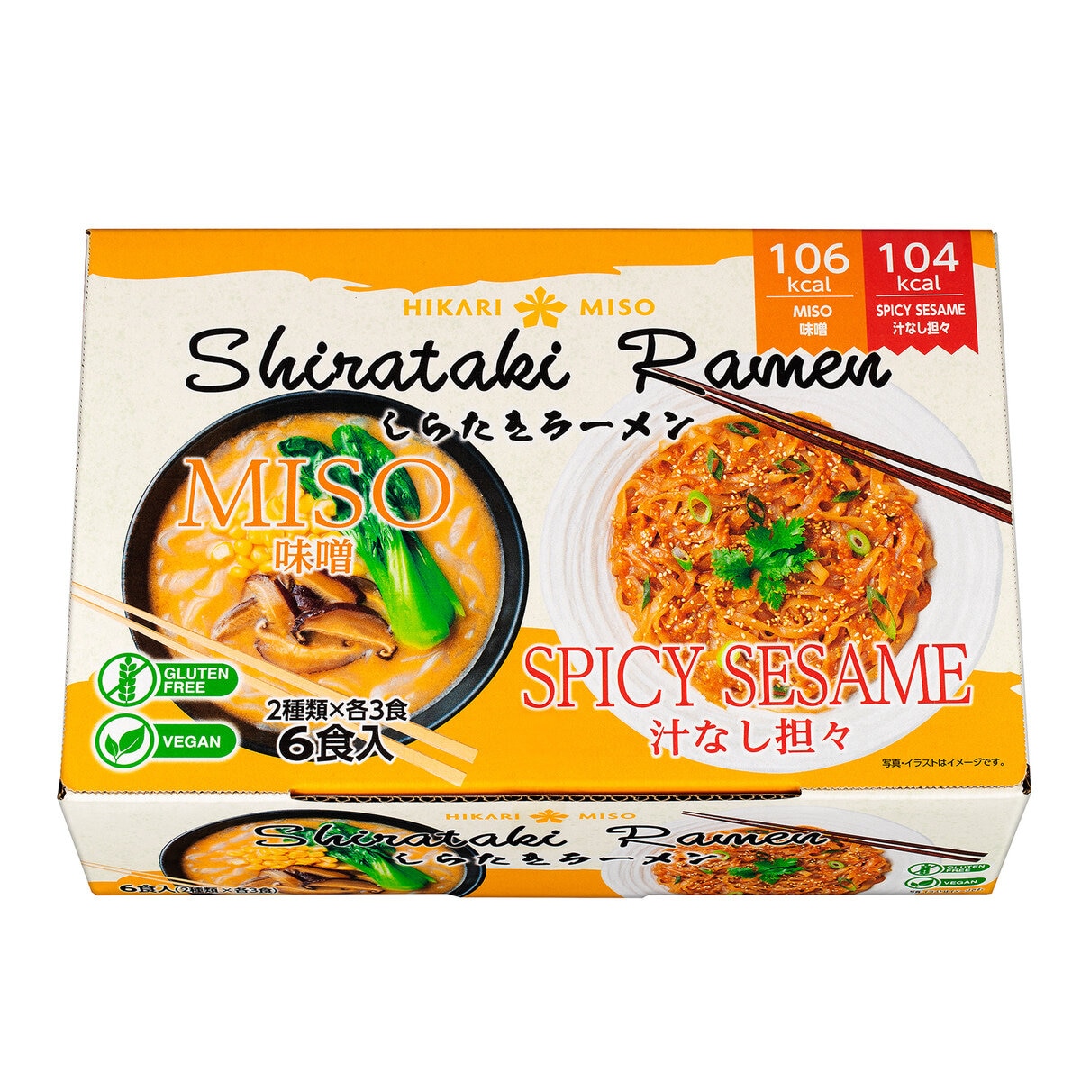 ひかり味噌 しらたきラーメン 6食