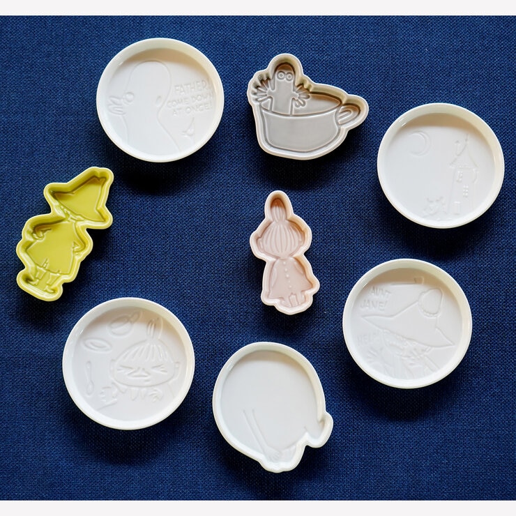 中善 ムーミン 豆皿 8枚 中善 ムーミン 豆皿 8枚