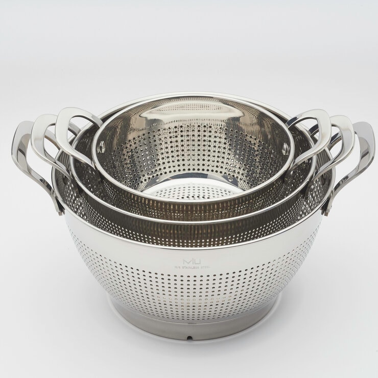 ステンレスコランダー 3PC ステンレスコランダー 3PC