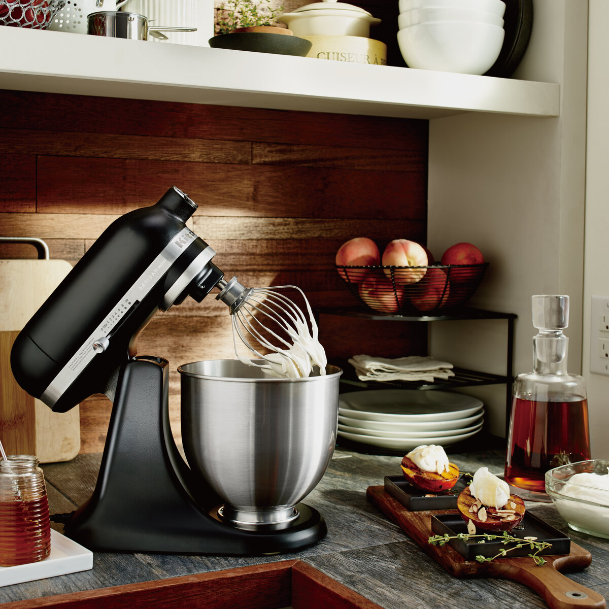 matte black kitchen aid mixer