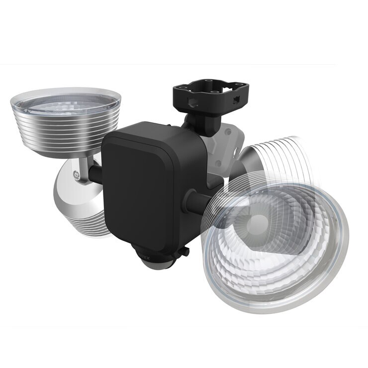 RITEX フリーアーム式 LED乾電池センサーライト3.5W×2灯 LED-265