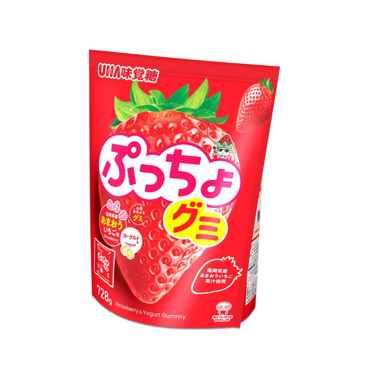 UHA味覚糖 ぷっちょグミ あまおう&ヨーグルト 26袋入り 728g UHA味覚糖 ぷっちょグミ あまおう&ヨーグルト 26袋入り 728g