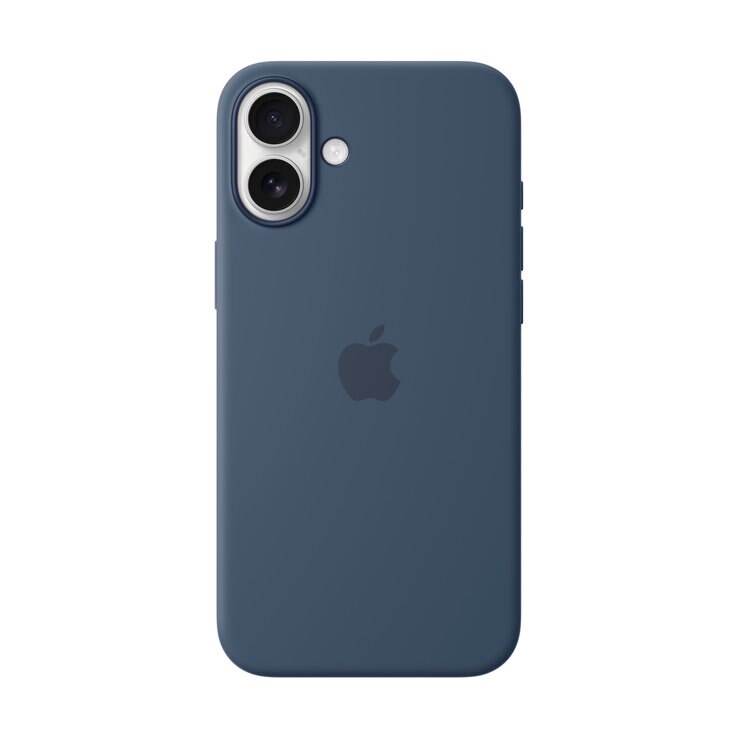 MagSafe対応iPhone 16 Plusシリコーンケース - デニム