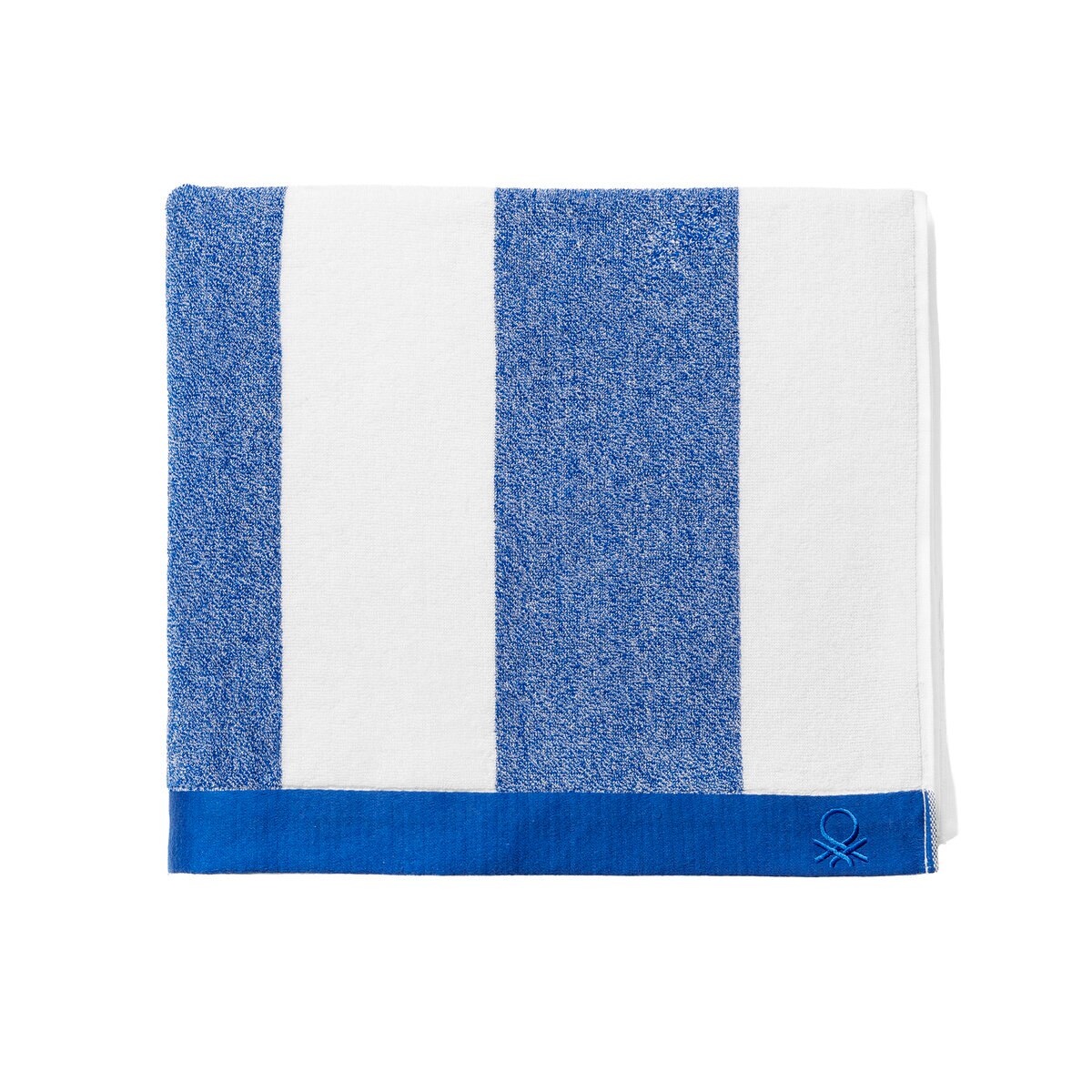 ベネトン ビーチタオル 90cm x 160cm ブルー