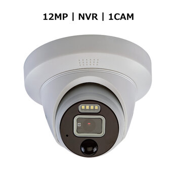 Swann（スワン）12MP NVR セキュリティドーム型カメラ