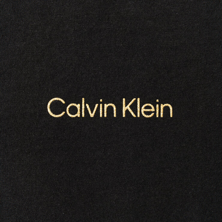 カルバンクライン レディース 半袖ロゴTシャツ ブラック M