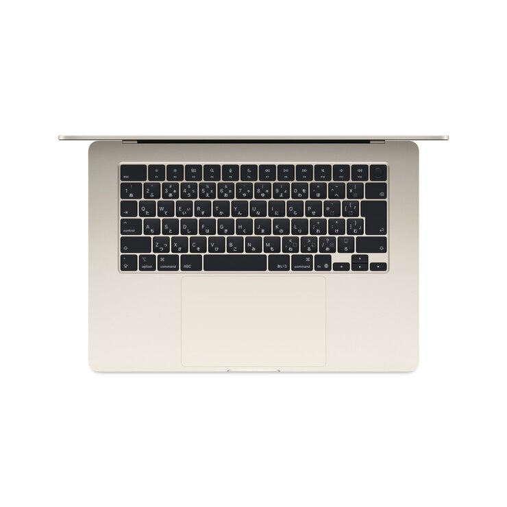 Apple/MacBook Air 15インチ/10コアCPU/ 10コアGPU/M4チップ /16GB/256GB SSD - スターライト